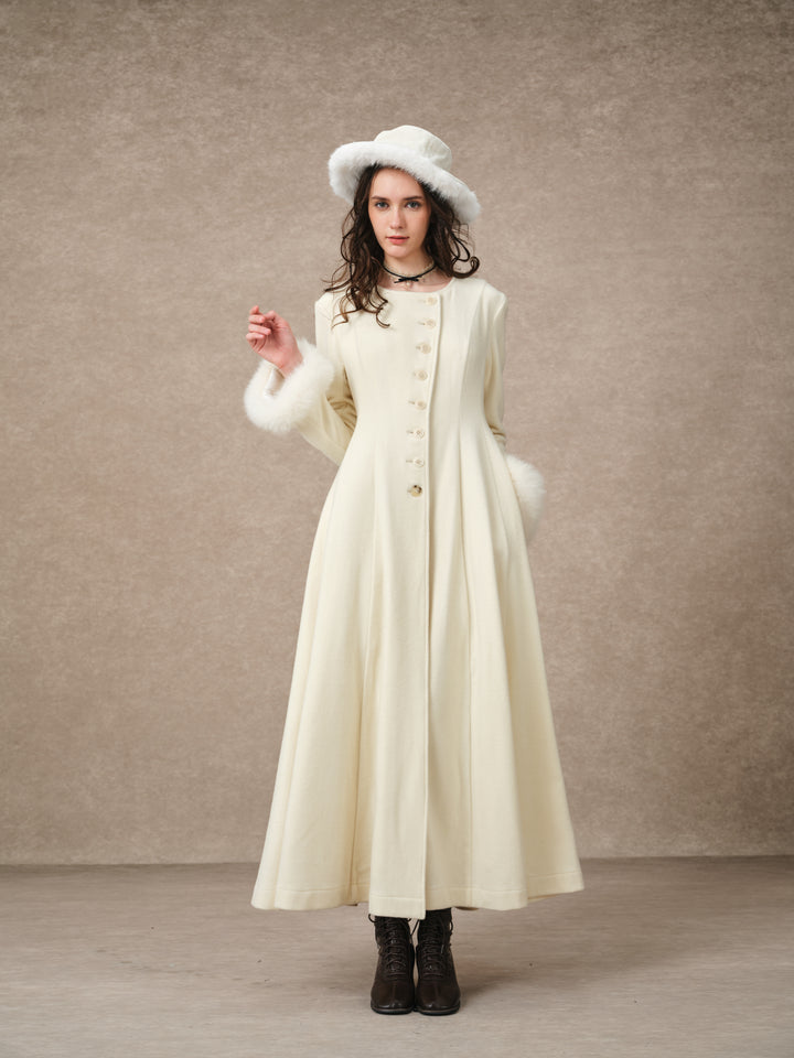 Victoria 02 | Corset 100% Wool Coat