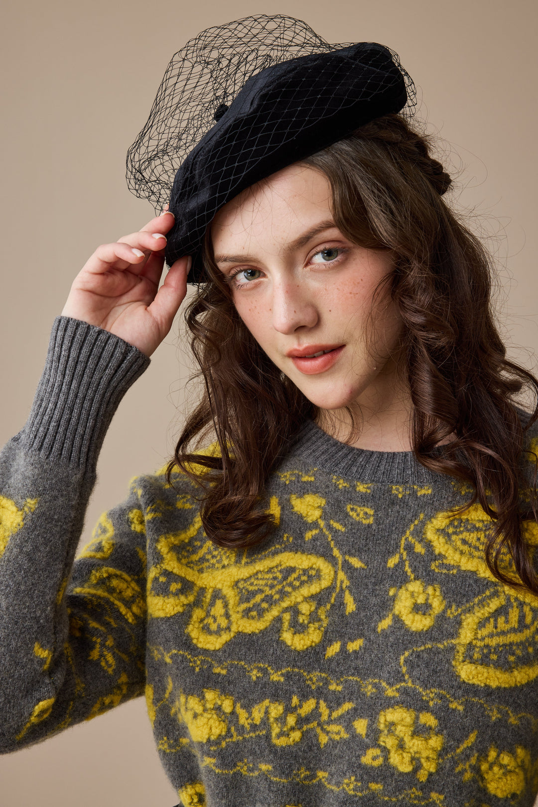 Nutcracker 24 |100% Wool Floral Jumper Sweater