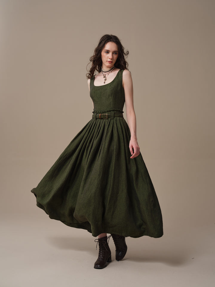 Clover 07 | Structured Linen Dress