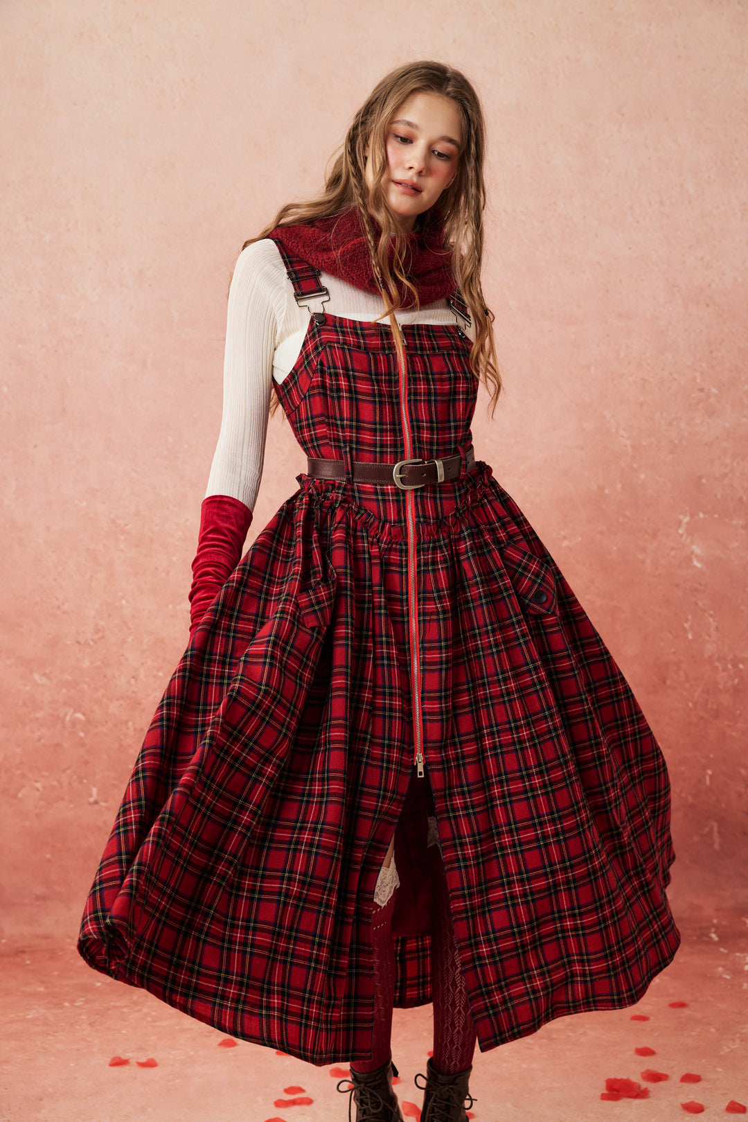 Tess 31 |100% Wool Halter Dress