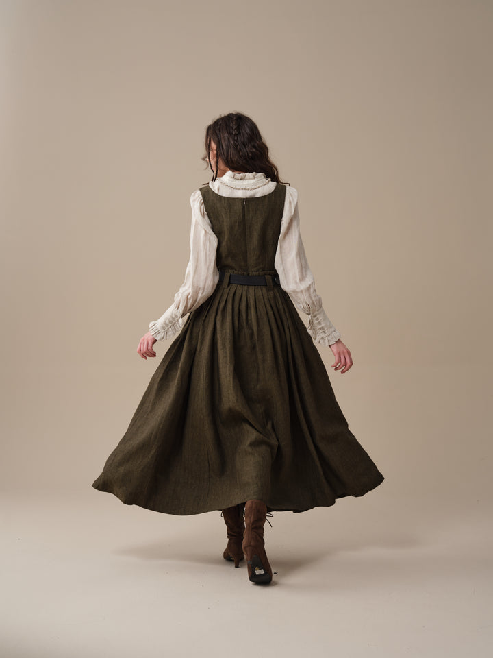 Clover 07 | Structured Linen Dress