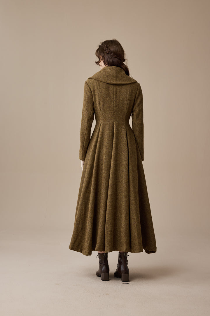 Gemma 17 | 100% wool victorian coat