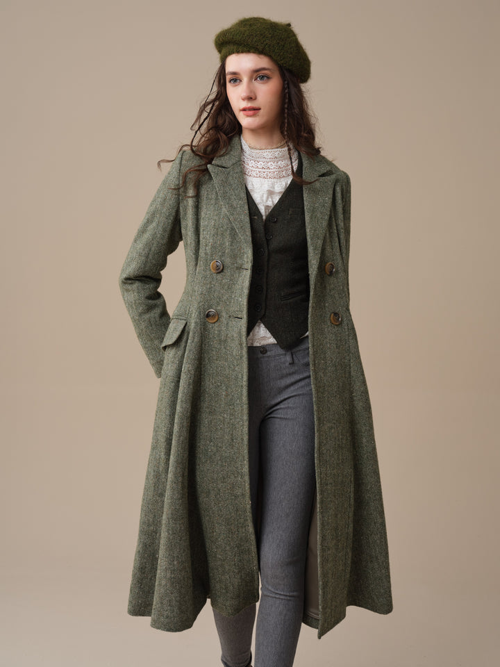 The Roman Holiday 17 | 100% wool classic coat