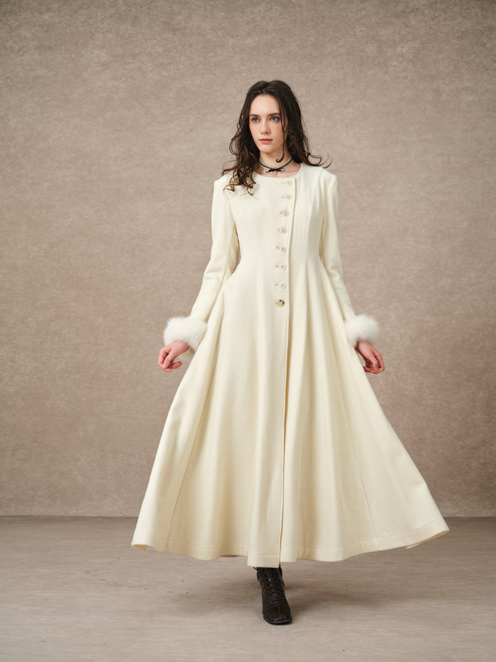 Victoria 02 | Corset 100% Wool Coat