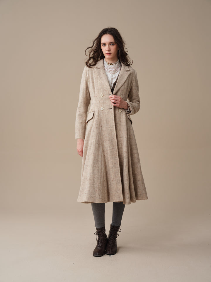 The Roman Holiday 17 | 100% wool classic coat