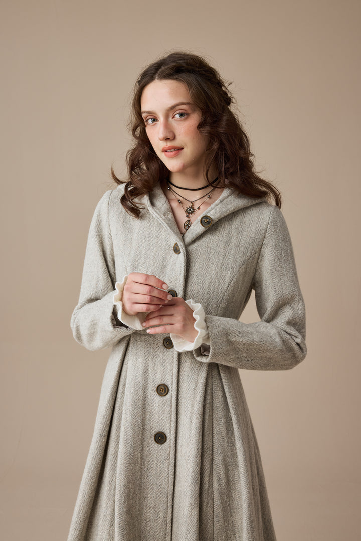My Fair Lady 26 | Hooded Wool Coat