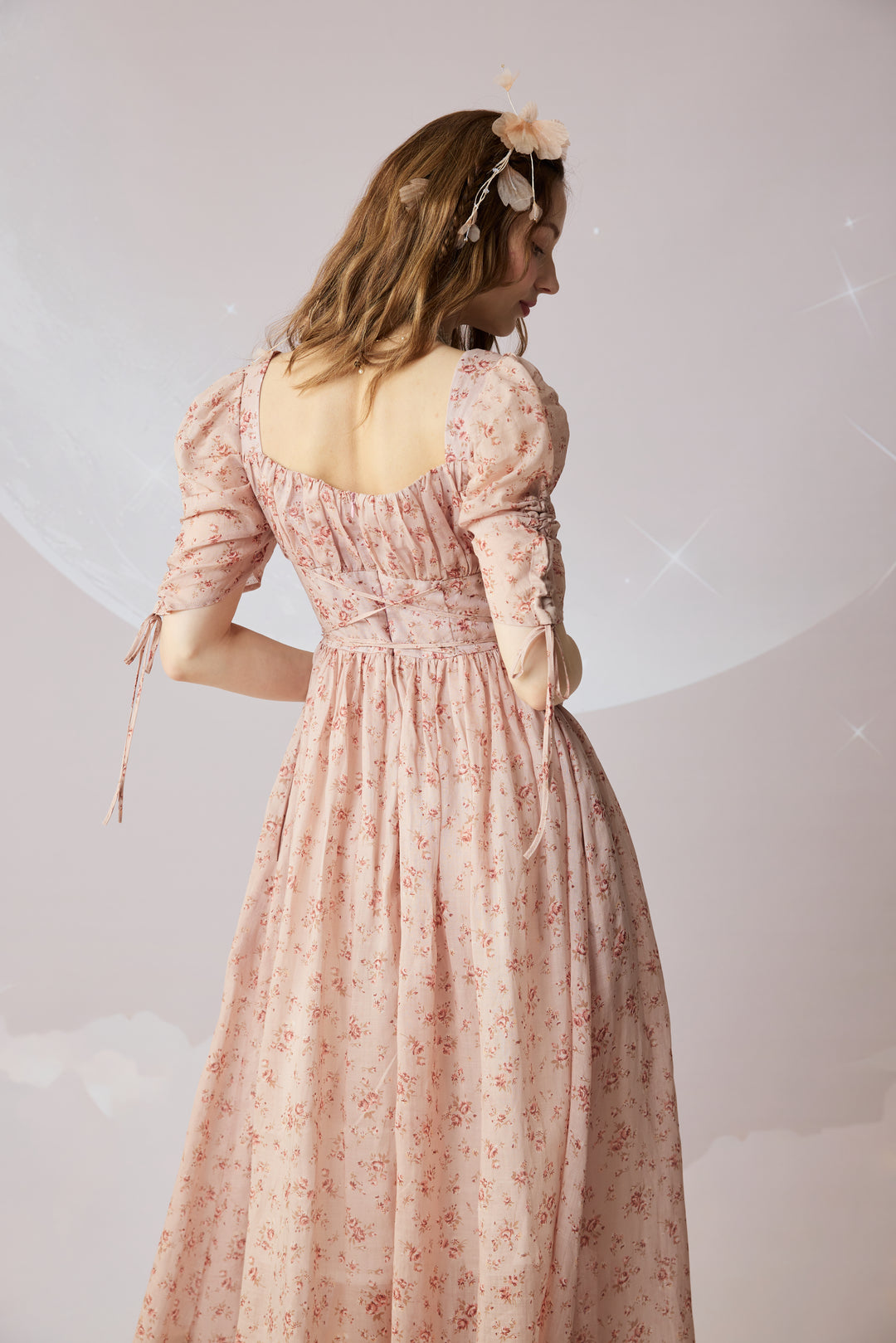 Monette 27 | Corset Linen Dress