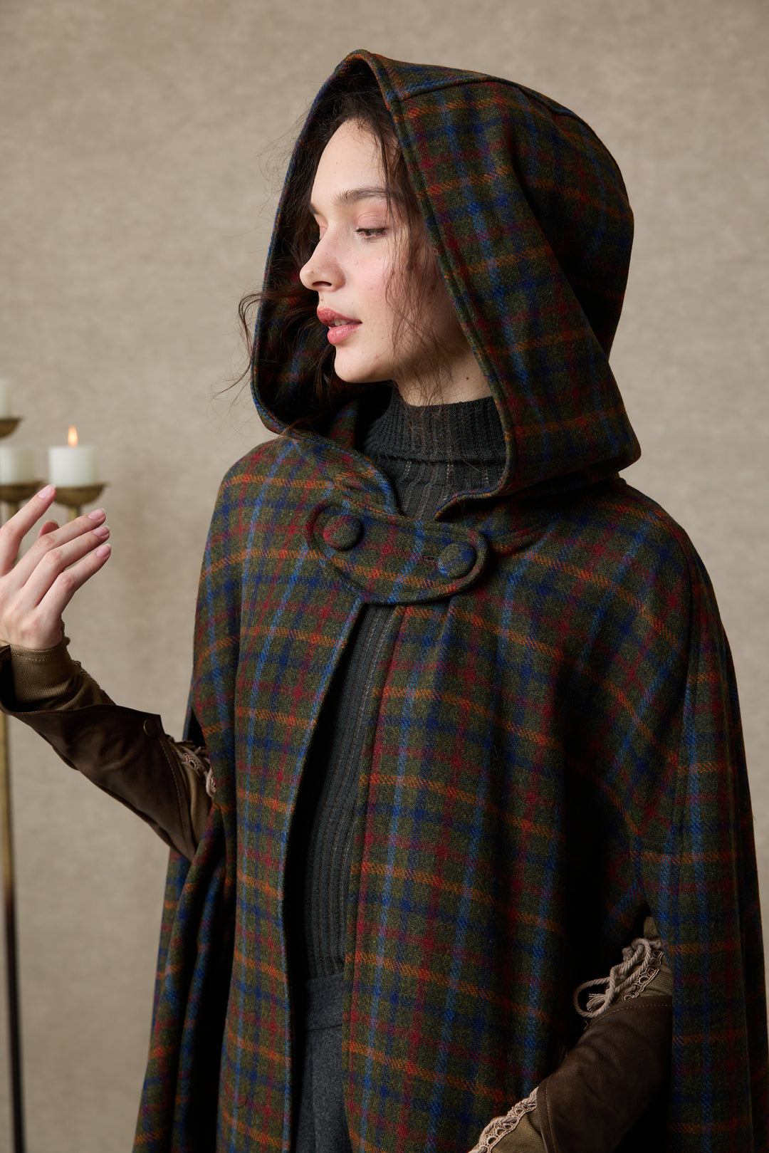 Astor 35| 100% Wool Cloak Coat