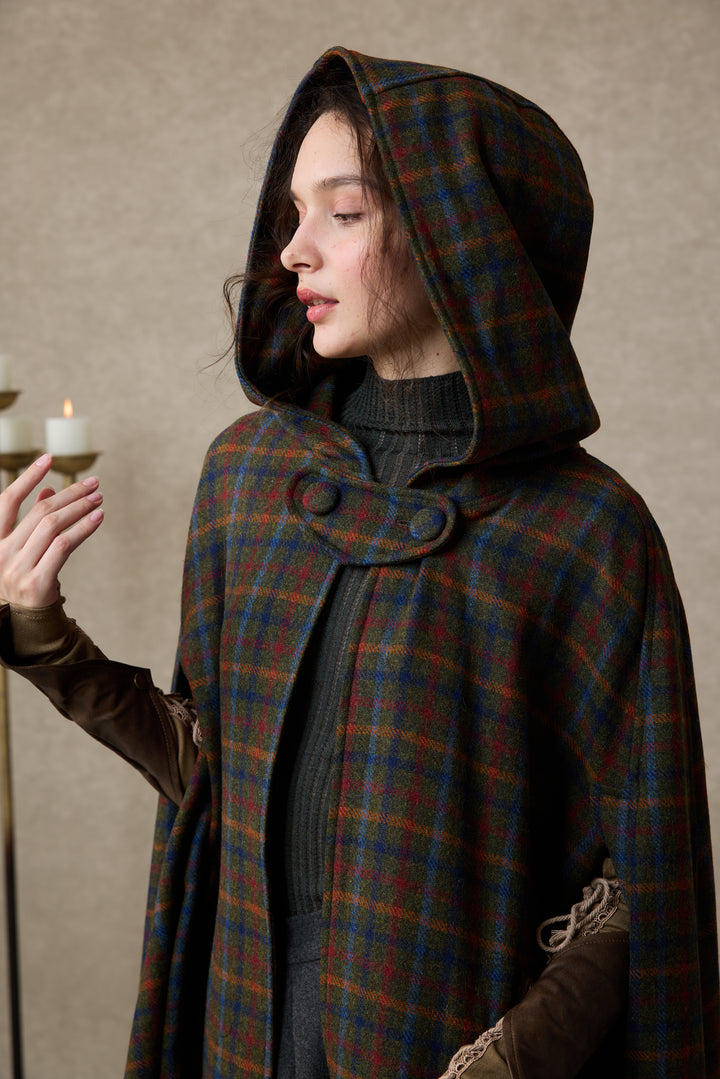 Astor 35| 100% Wool Cloak Coat
