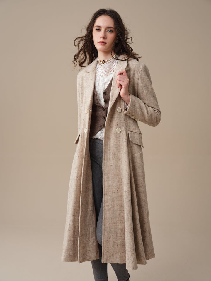 The Roman Holiday 17 | 100% wool classic coat