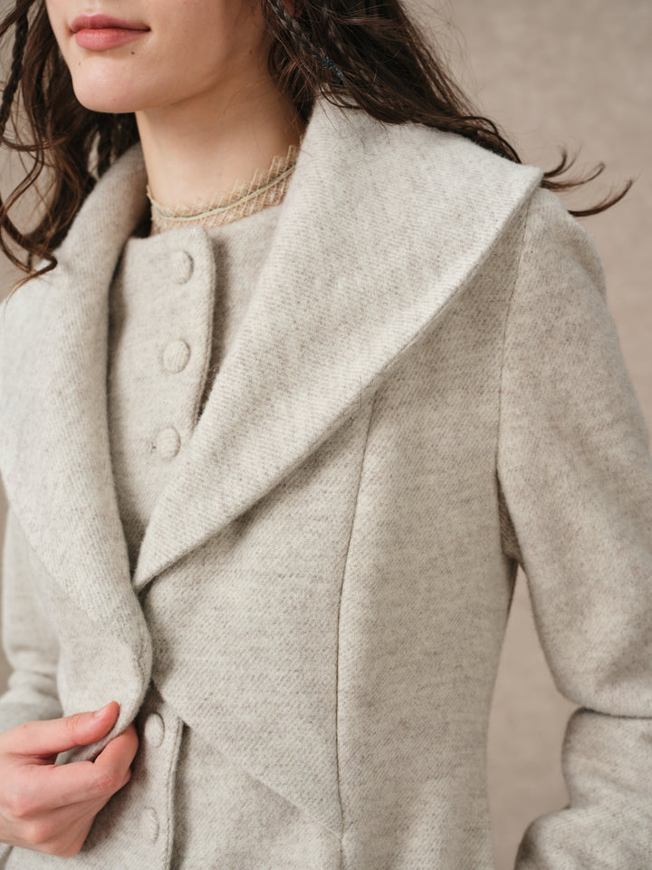 Gemma 17 | 100% wool victorian coat