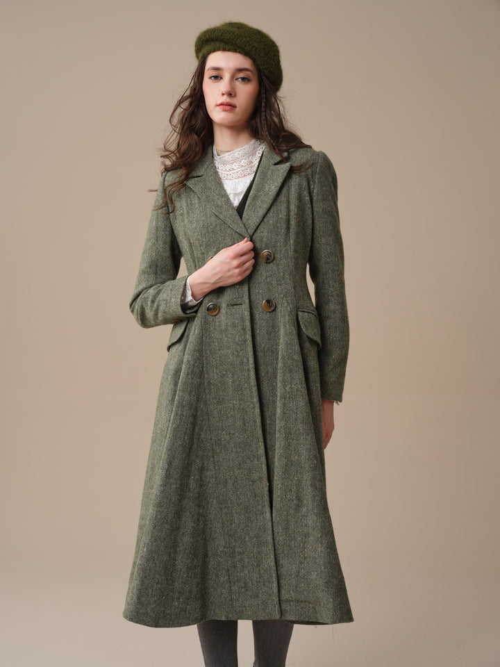The Roman Holiday 17 | 100% wool classic coat