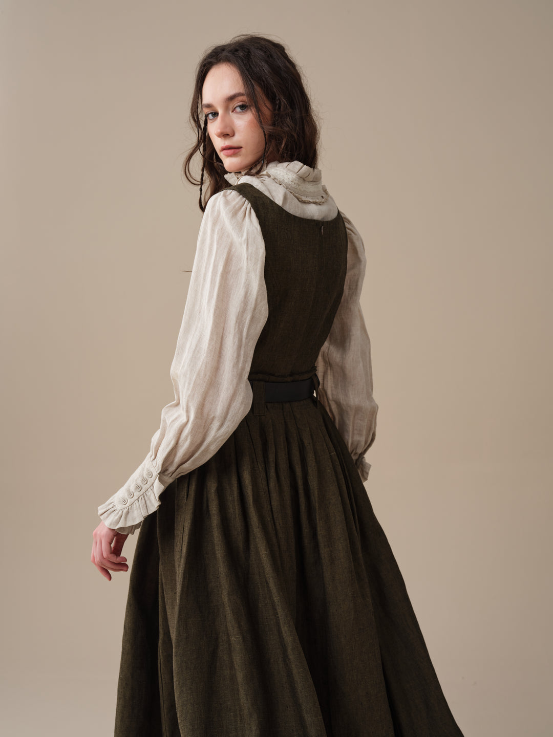 Clover 07 | Structured Linen Dress