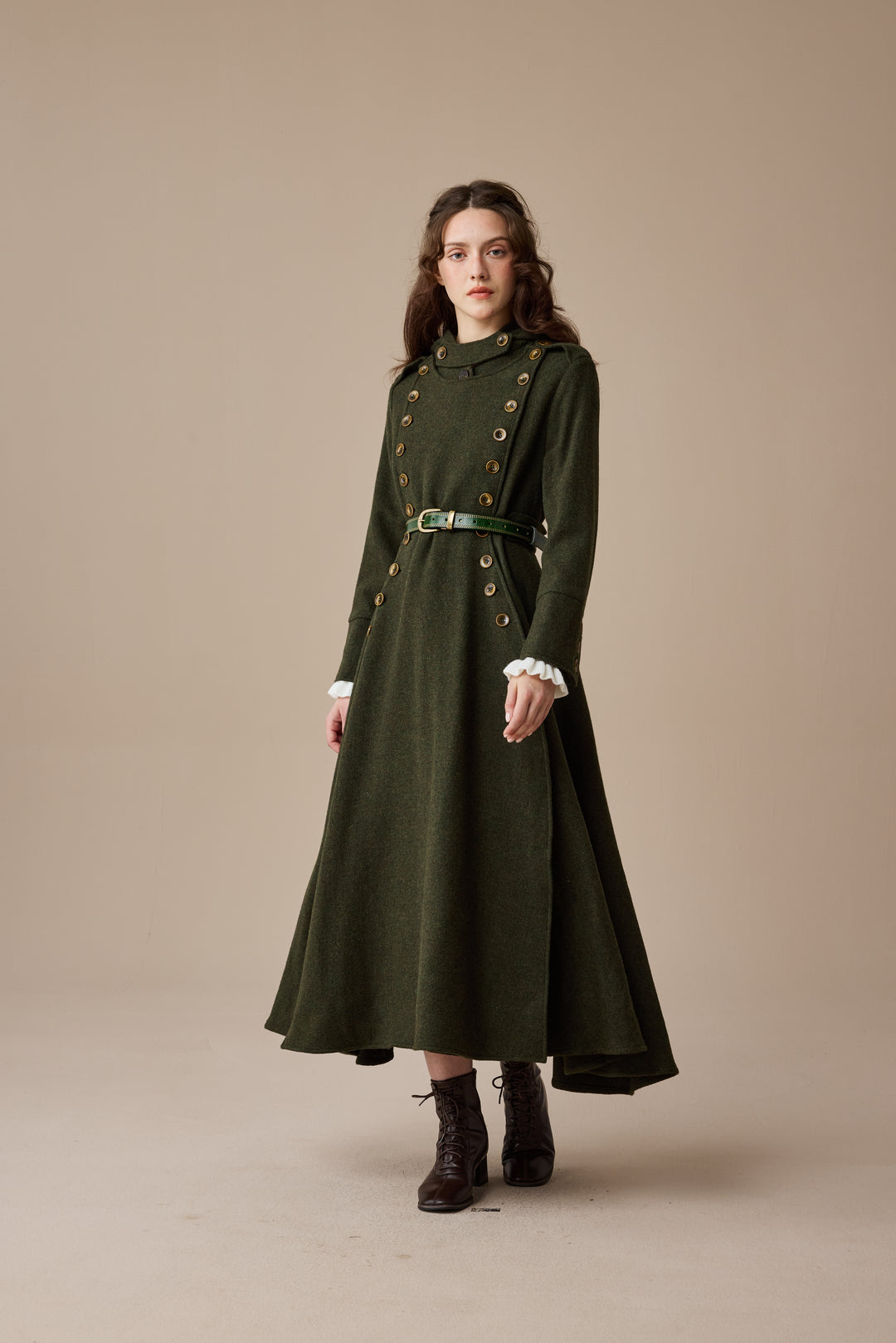 Monica 31 | 100% Wool  Double Breasted Coat