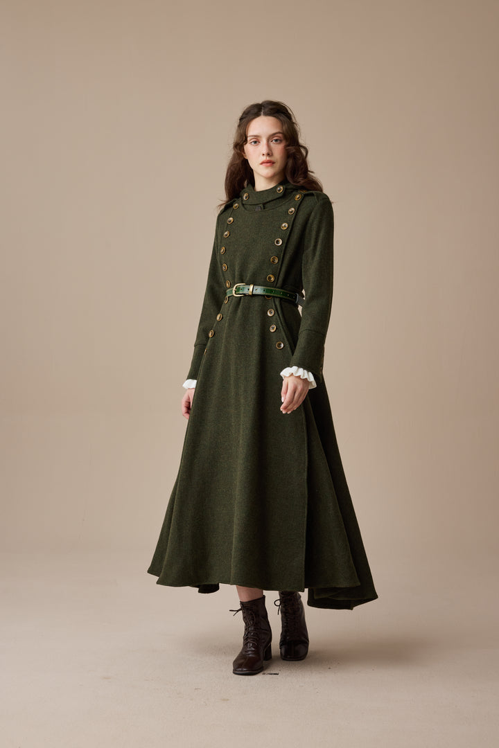 Monica 31 | 100% Wool  Double Breasted Coat