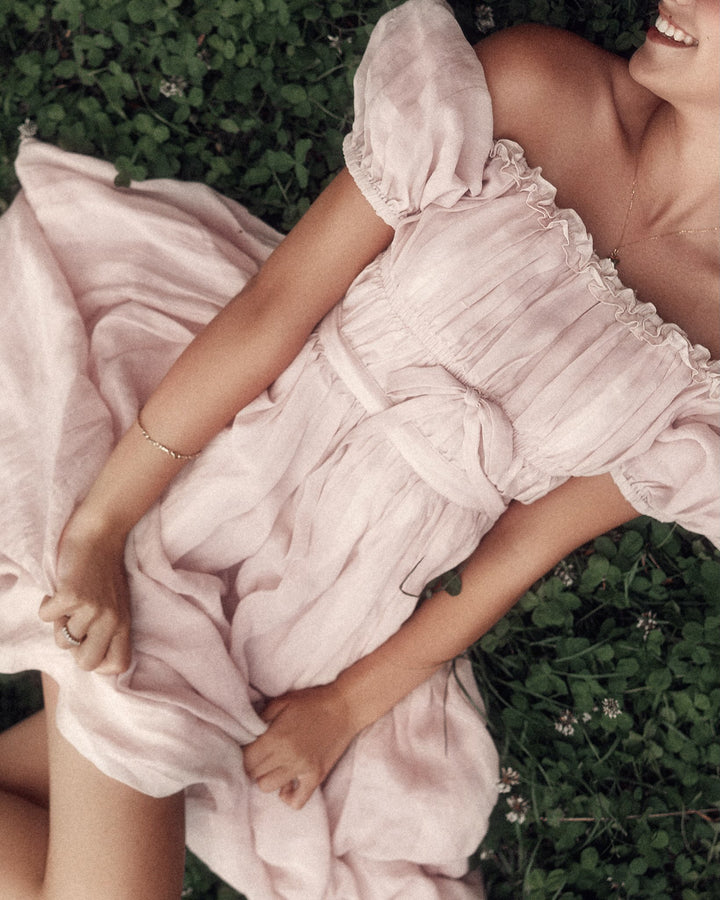 Osmanthus 01 | maxi linen dress