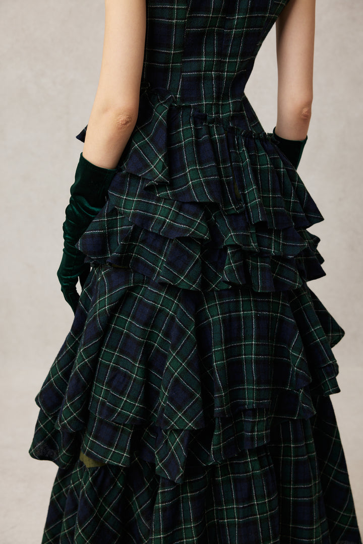 Offred 17 | 100% wool layered dress gown