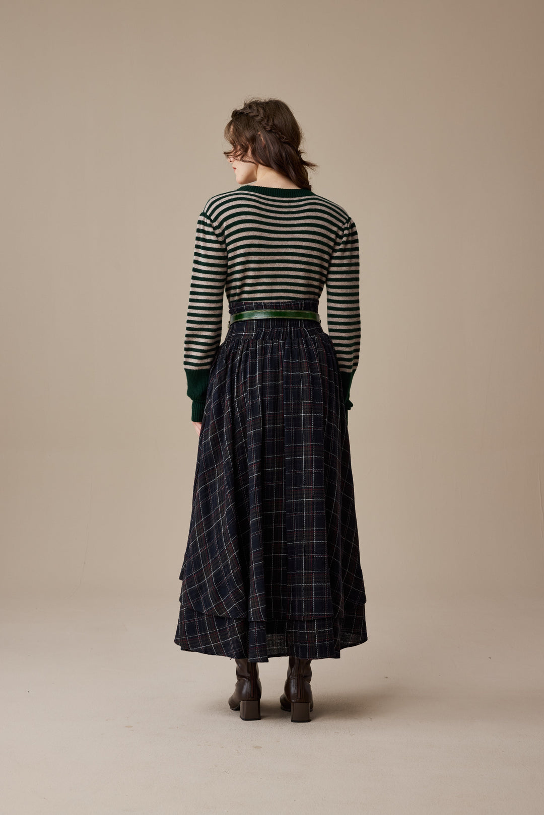 Oxford 13|100% wool classic striped pullover jumper