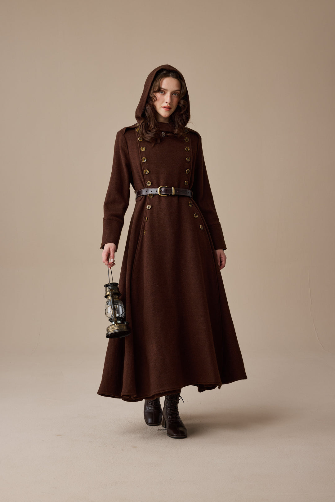 Monica 31 | 100% Wool  Double Breasted Coat