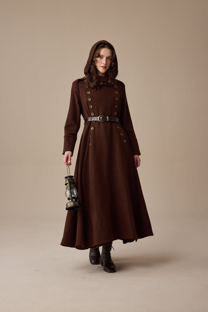 Monica 31 | 100% Wool  Double Breasted Coat