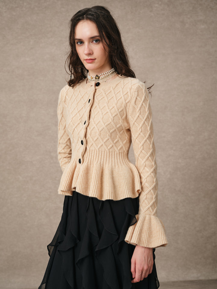 Freya | 100% Wool Cardigan