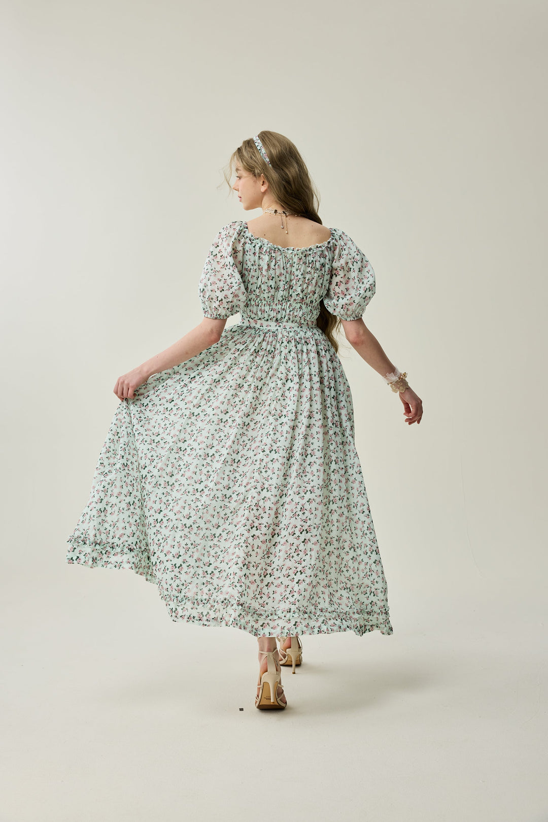 Osmanthus 01 | Maxi Linen Dress White / Xs Osmanthus 01 | Maxi Linen Dress White / Xs