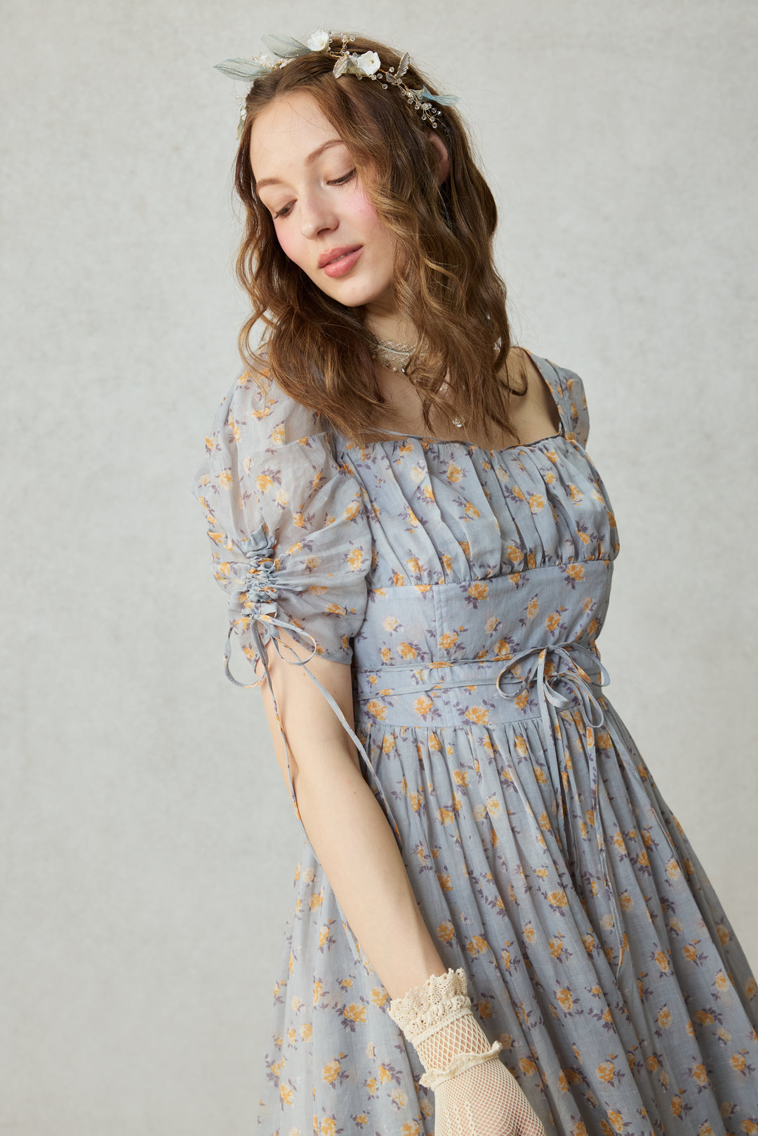 Monette 27 | Corset Linen Dress