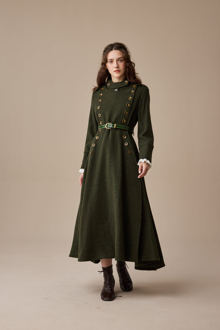 Monica 31 | 100% Wool  Double Breasted Coat