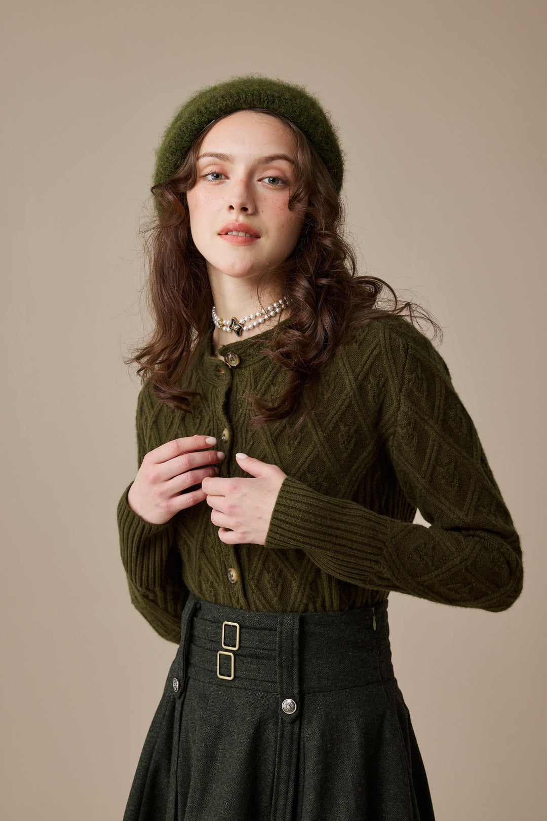 Cynthia 16 | Adjustable wool skirt