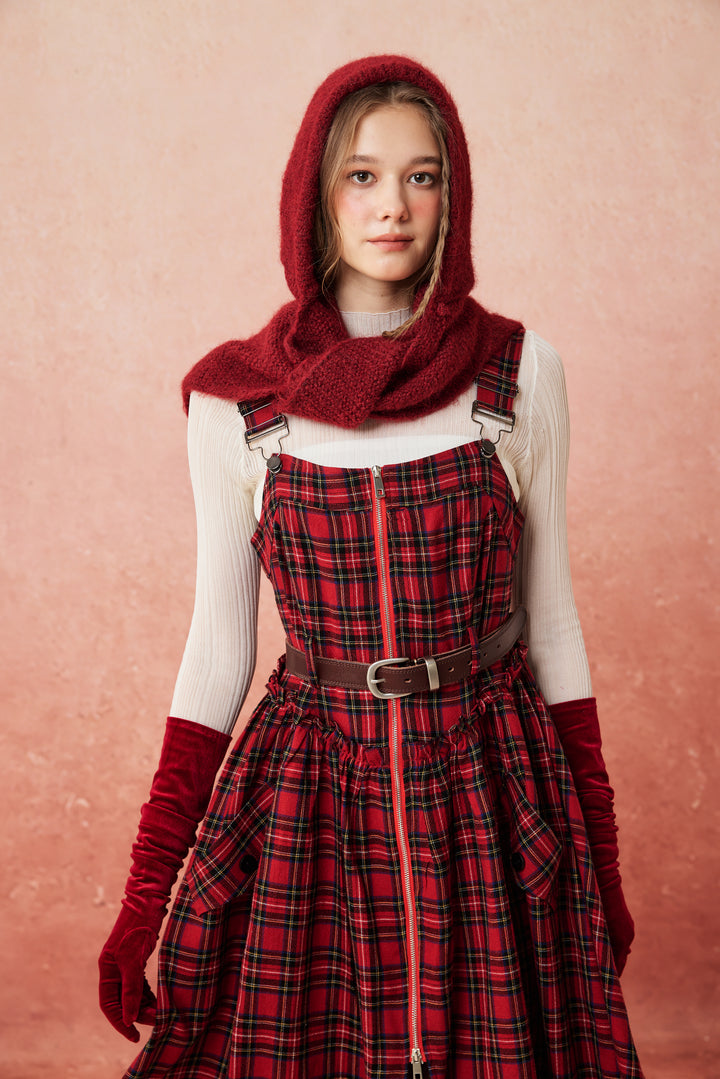 Tess 31 |100% Wool Halter Dress