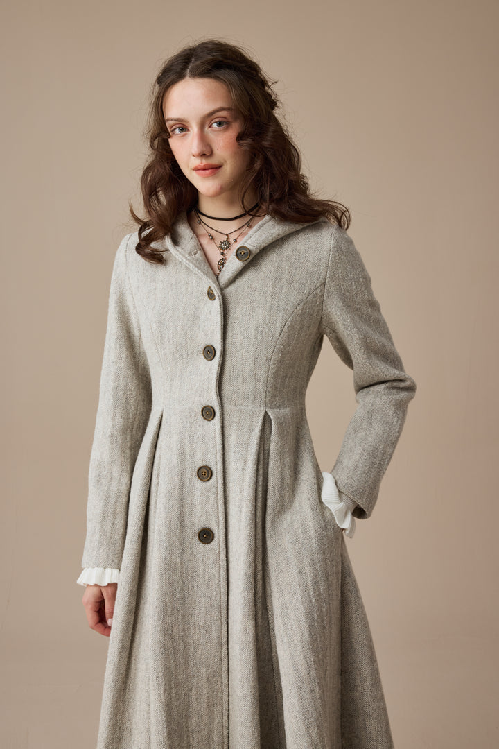 My Fair Lady 26 | Hooded Wool Coat