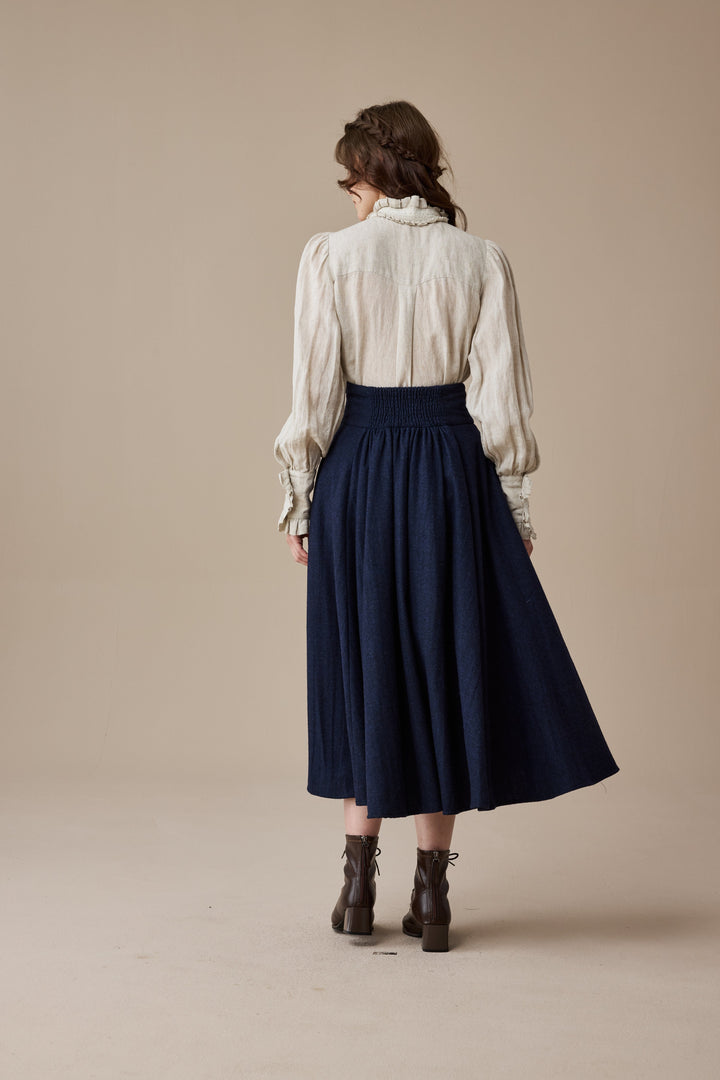 Cynthia 16 | Adjustable wool skirt