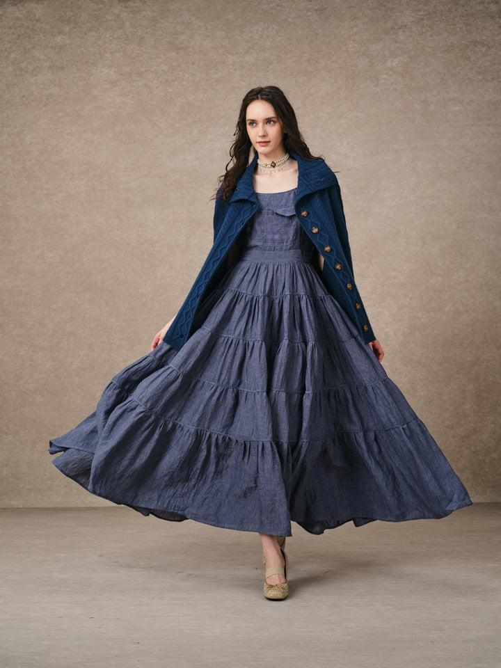 Fleece Cloud | Oversized 100% Wool Knit Poncho