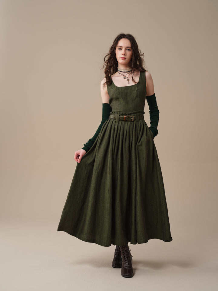 Clover 07 | Structured Linen Dress