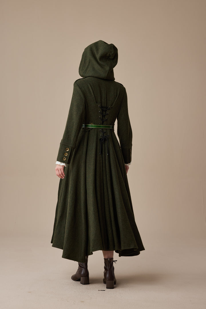 Monica 31 | 100% Wool  Double Breasted Coat