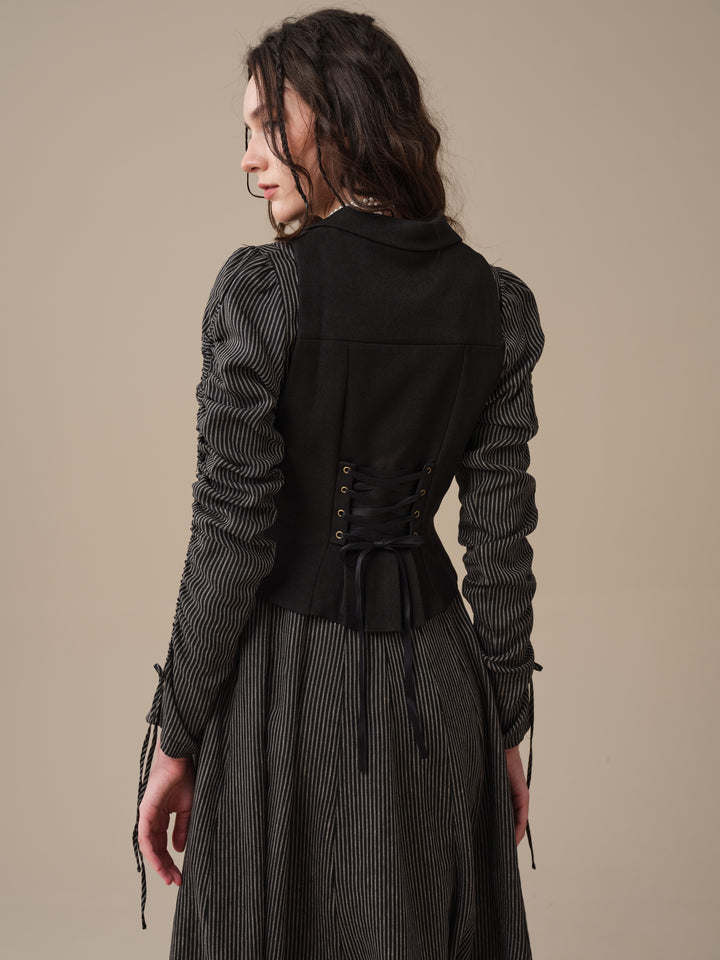 Crystal 17 | Victorian maxi linen dress