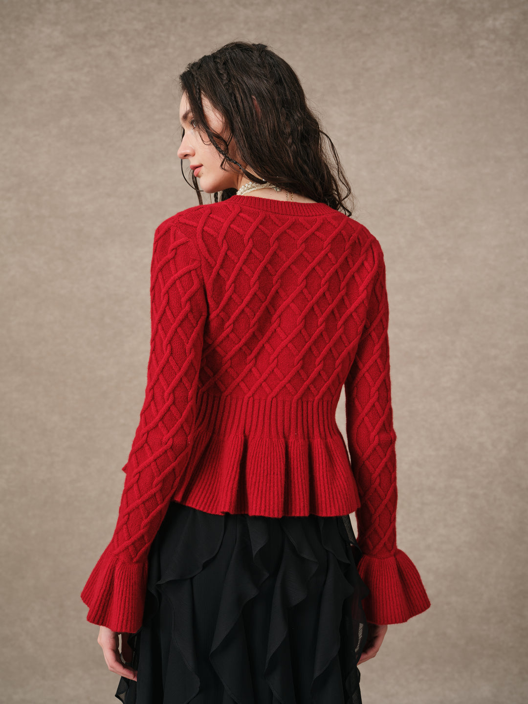 Freya | 100% Wool Cardigan