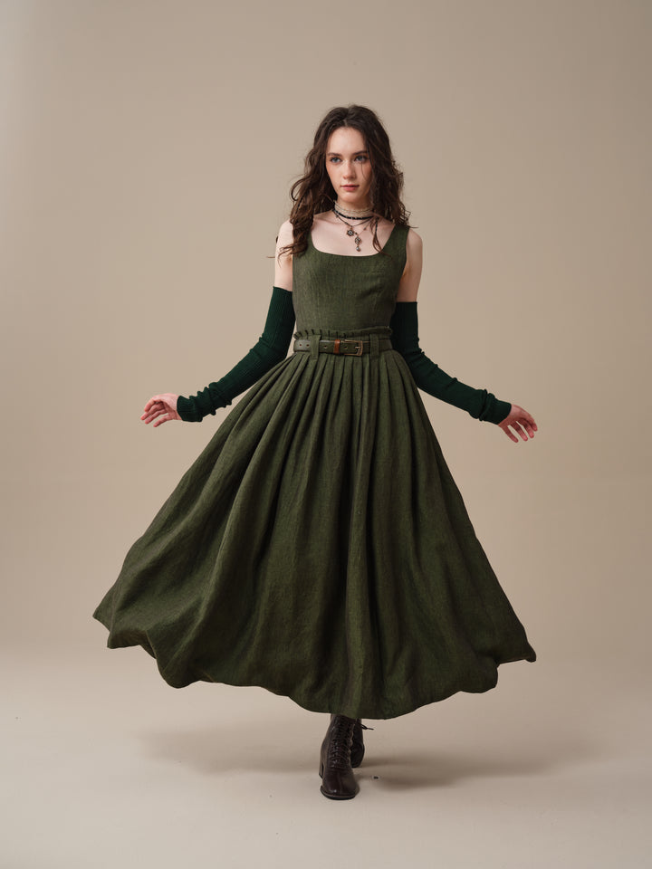 Clover 07 | Structured Linen Dress