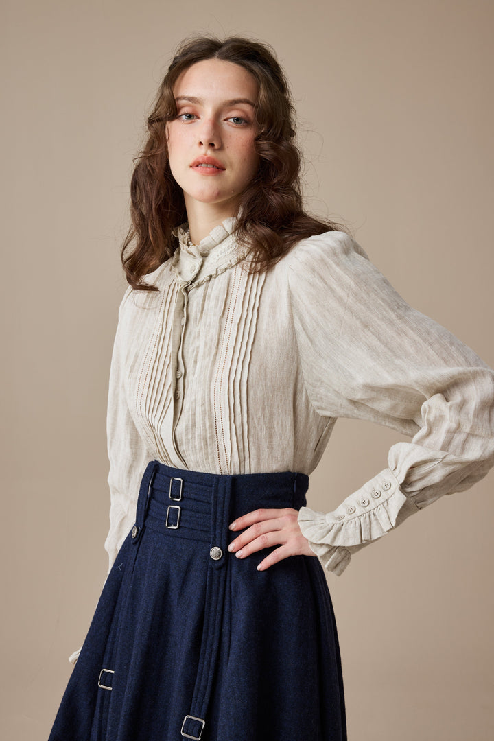 Cynthia 16 | Adjustable wool skirt