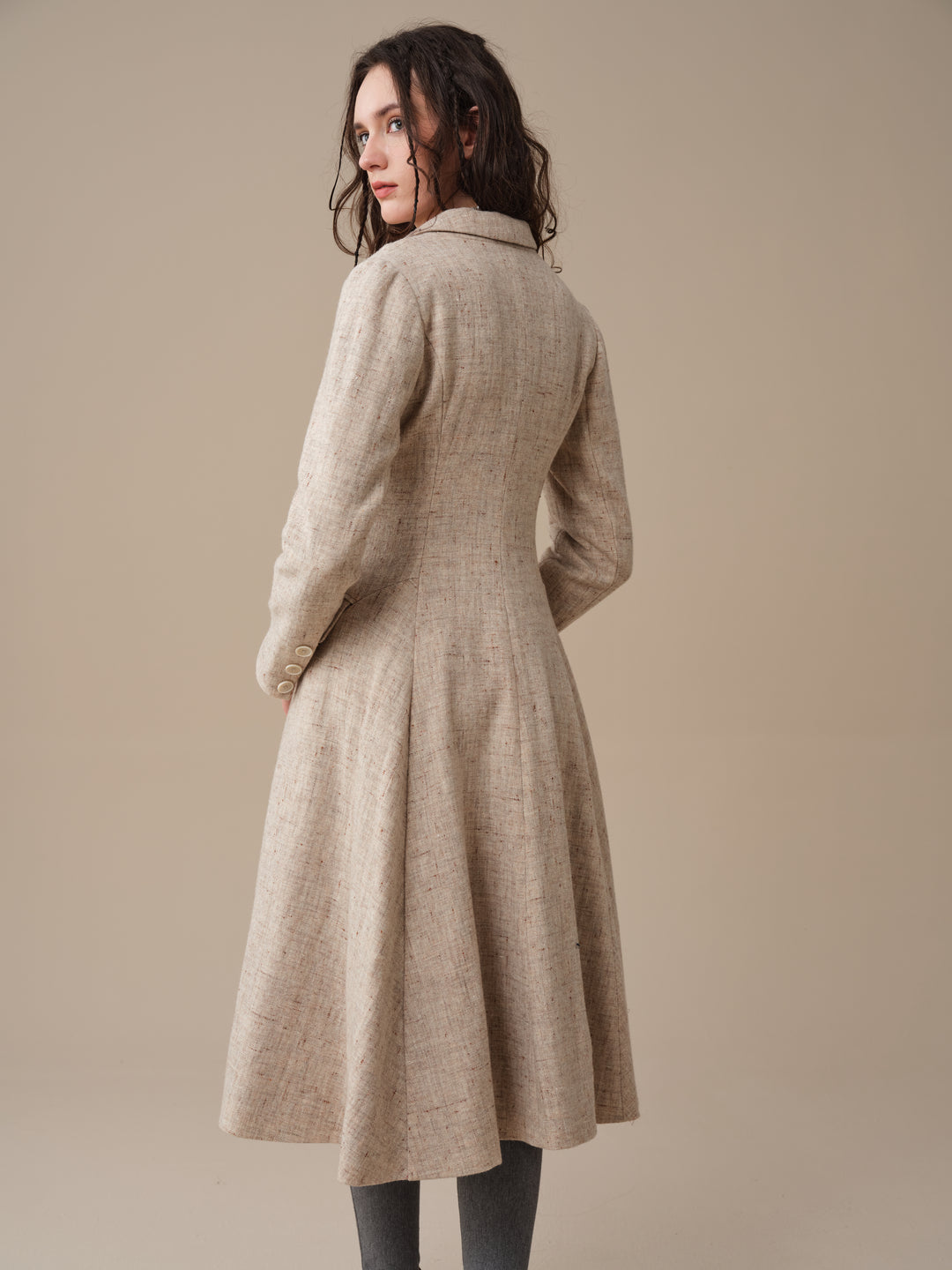 The Roman Holiday 17 | 100% wool classic coat