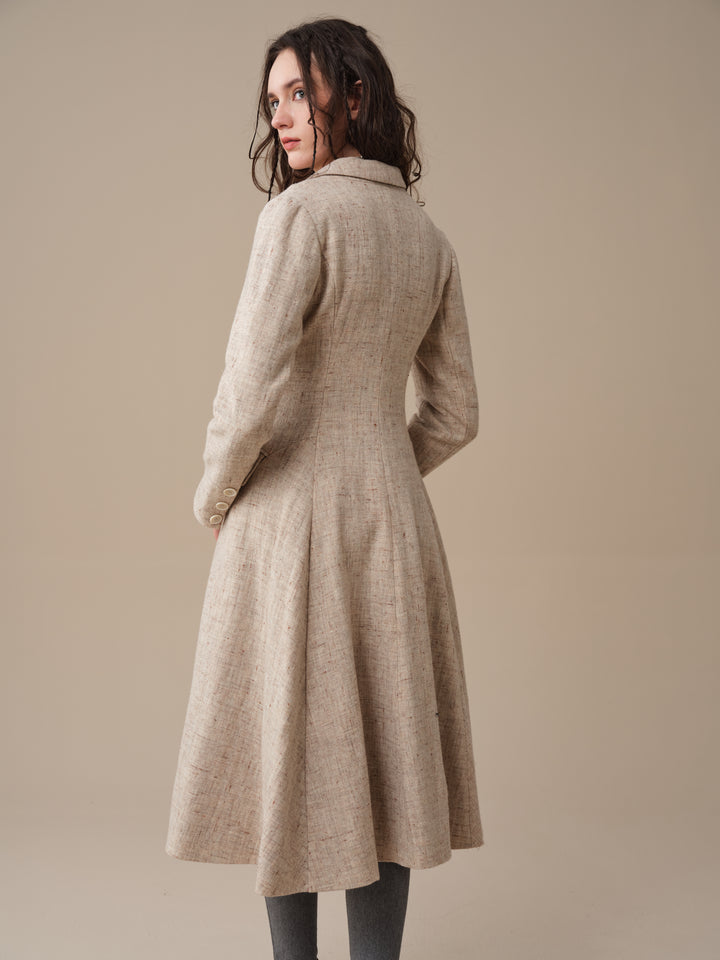 The Roman Holiday 17 | 100% wool classic coat