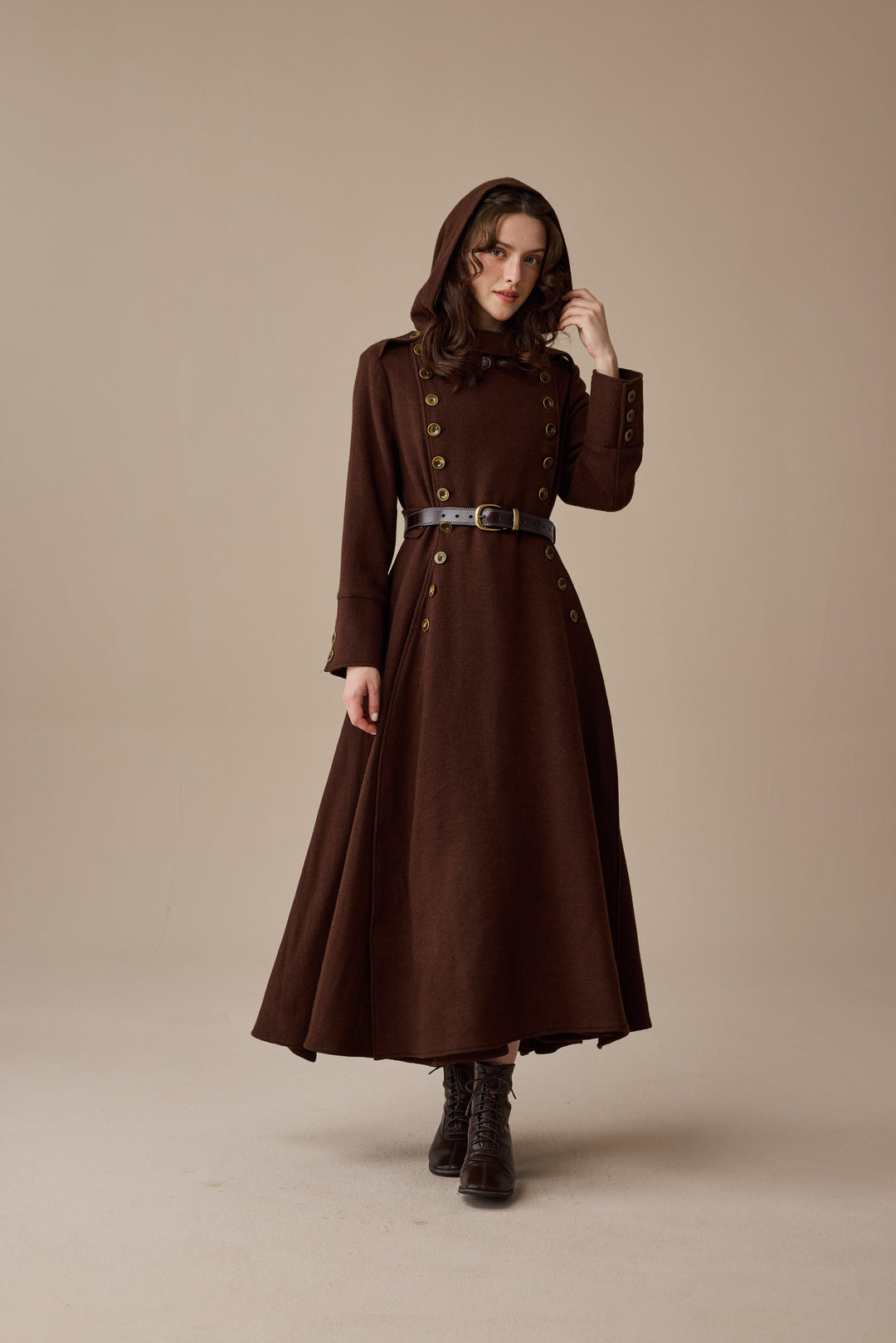 Monica 31 | 100% Wool  Double Breasted Coat