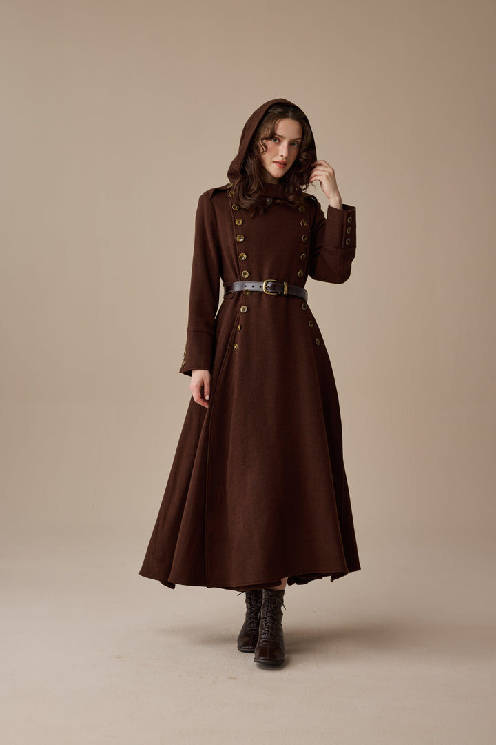 Monica 31 | 100% Wool  Double Breasted Coat