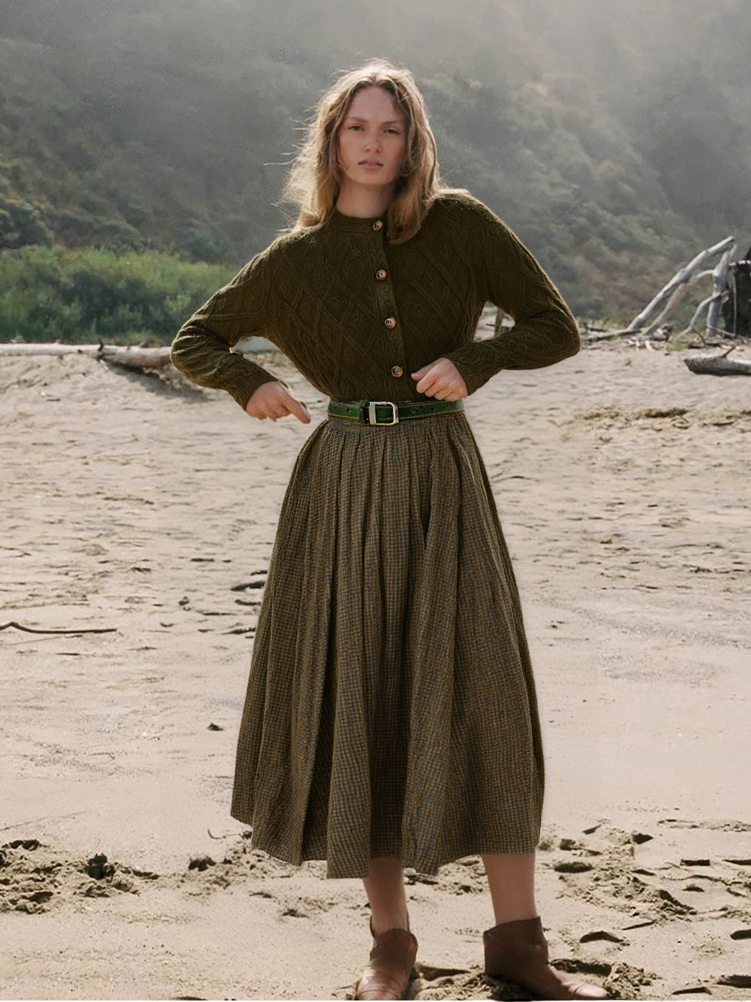 Flurry 17 | 100% Wool Sculptured Knitwear Cardigan