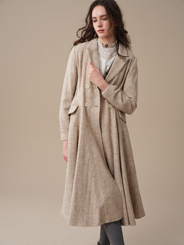 The Roman Holiday 17 | 100% wool classic coat