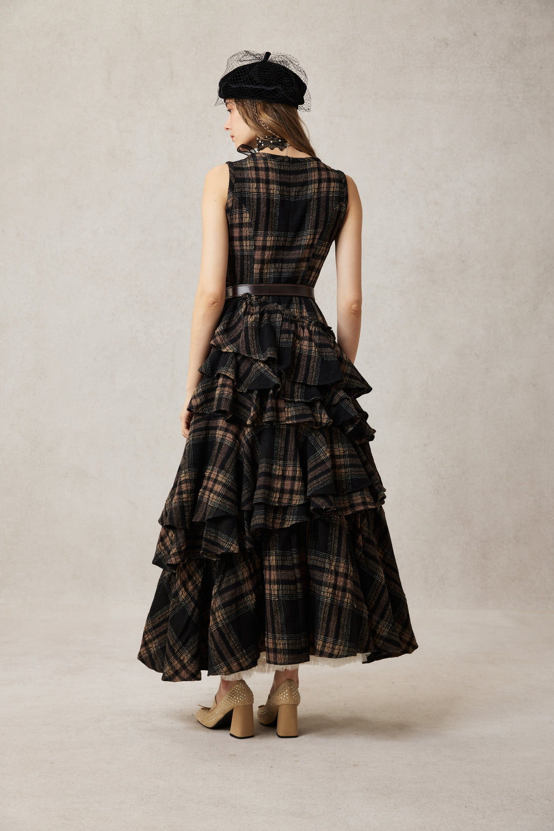 Offred 17 | 100% wool layered dress gown