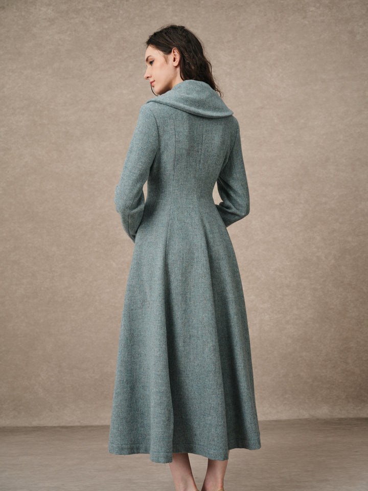Gemma 17 | 100% wool victorian coat