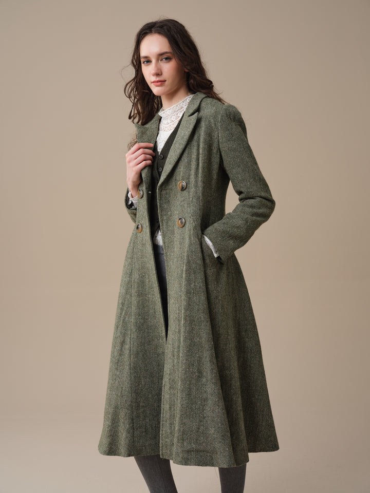 The Roman Holiday 17 | 100% wool classic coat
