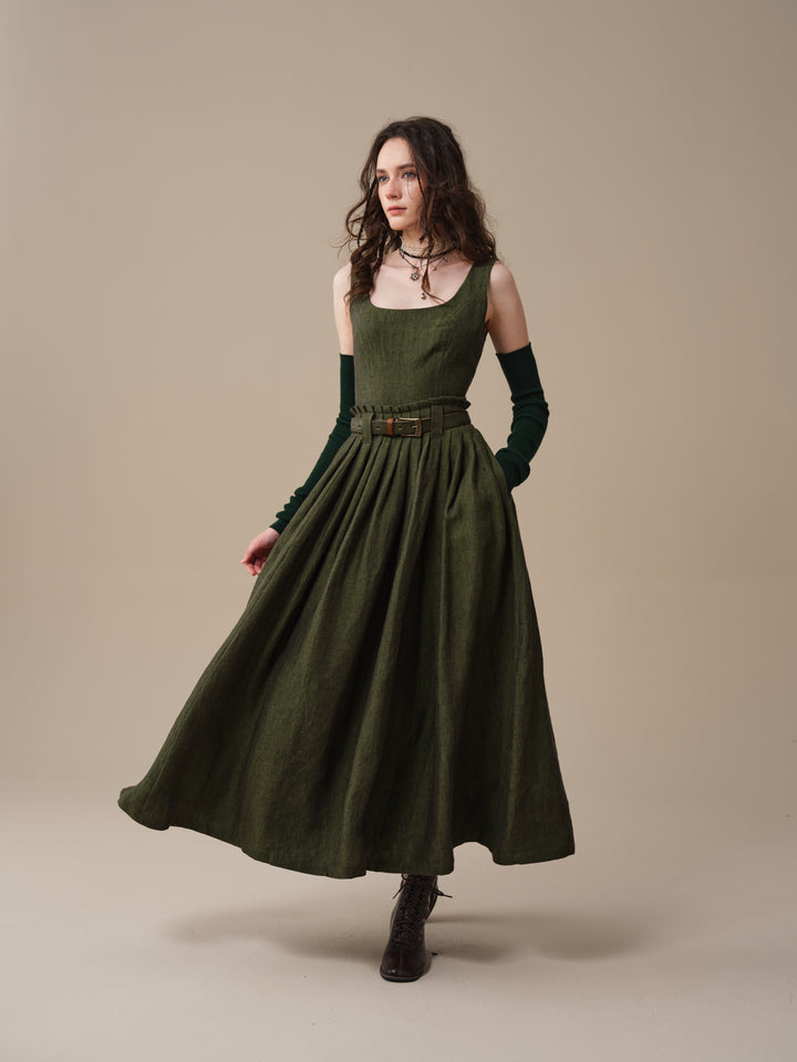 Clover 07 | Structured Linen Dress