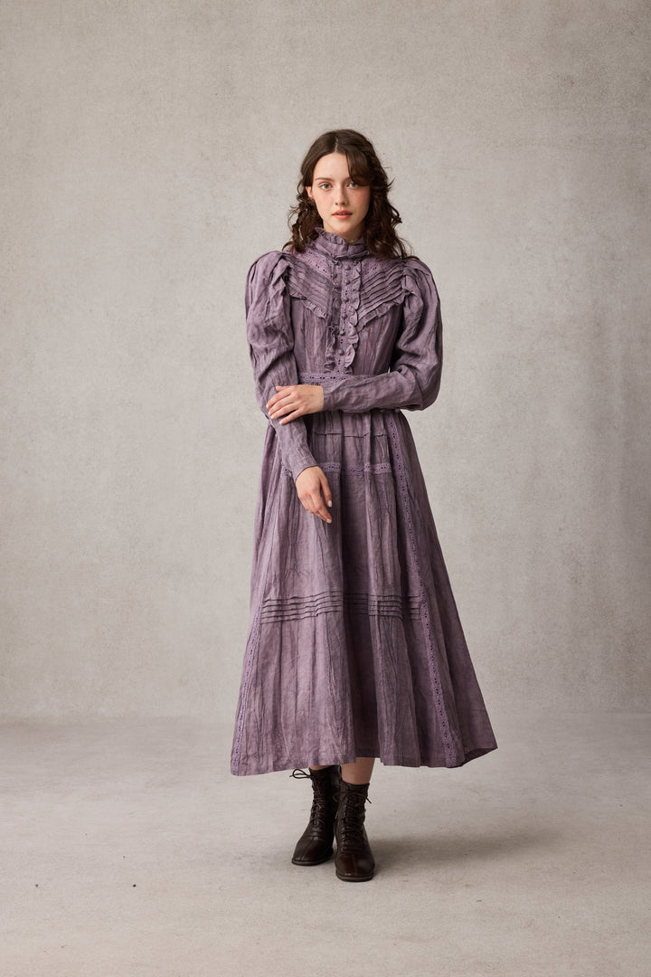 MARY 18 | VINTAGE LINEN DRESS GOWN